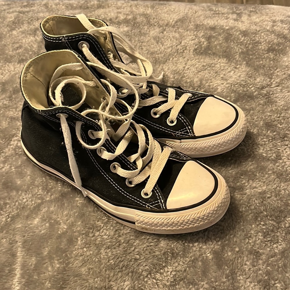 Black High-Top Converse